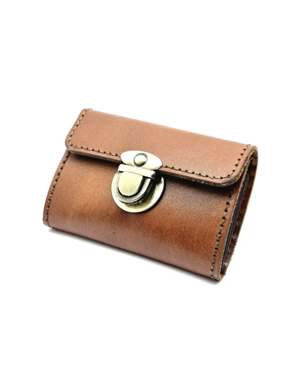 کیف جا کارتی چرم طبیعی کد 3/2